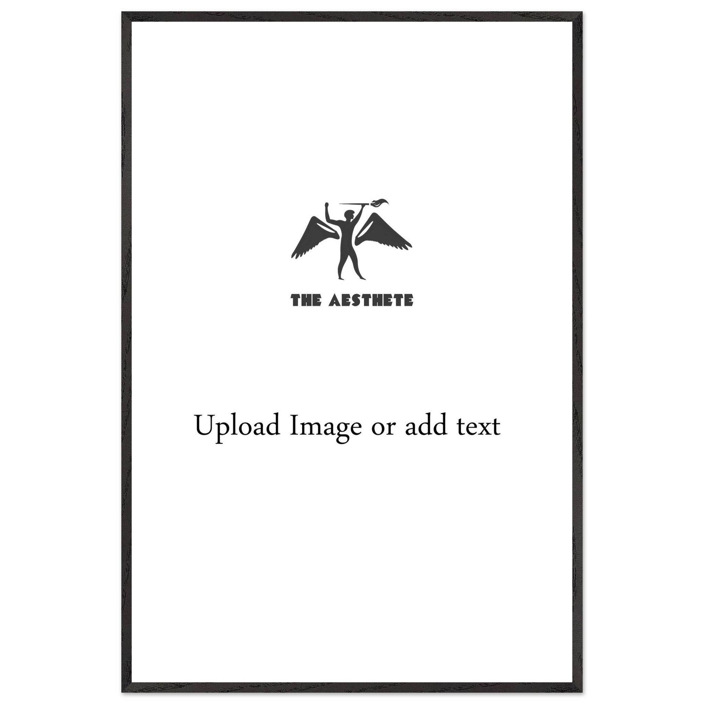 Premium Wooden Framed Poster With Fine Art Paper - The Aesthete