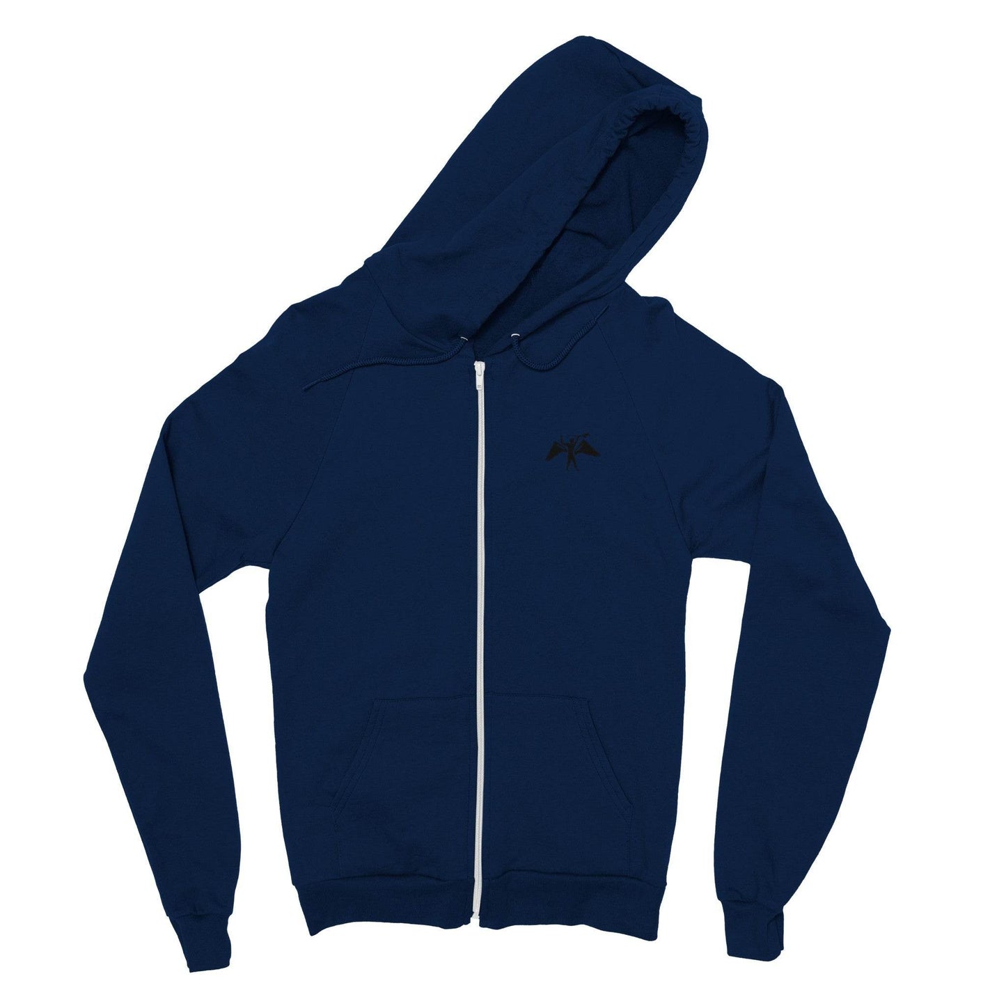 Custom Embroidered Unisex Zip Hoodie - Design Your Own! - The Aesthete