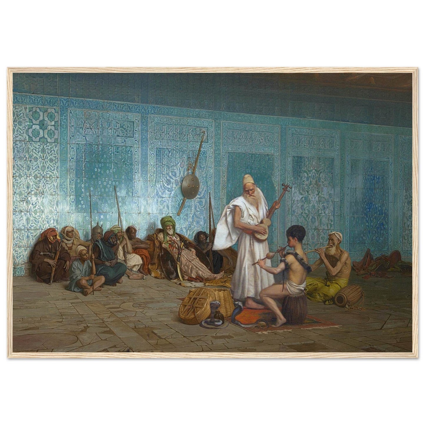 The Snake Charmer (Re-Oriented) Wall art - The Aesthete