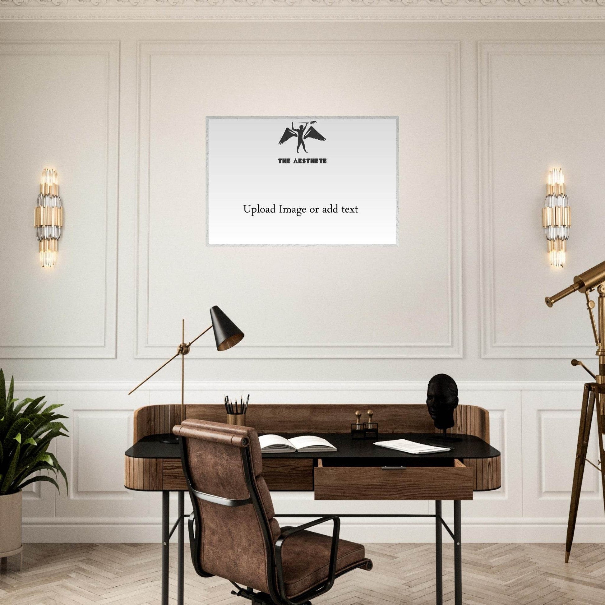 Premium Wooden Framed Poster With Fine Art Paper - The Aesthete