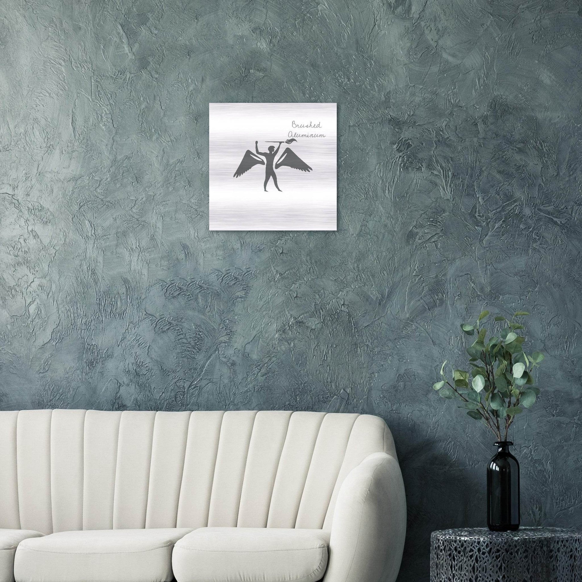 Customizable Brushed Aluminum Print - The Aesthete