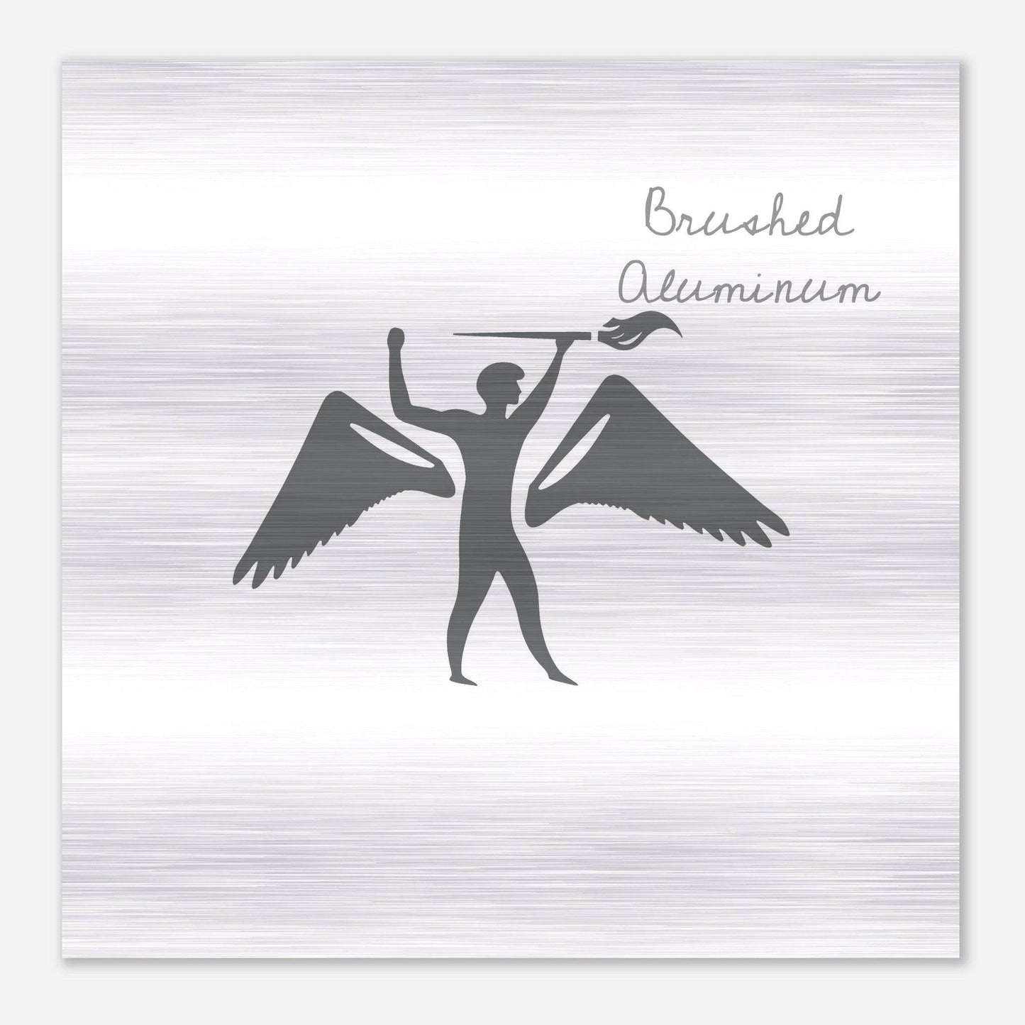 Customizable Brushed Aluminum Print - The Aesthete