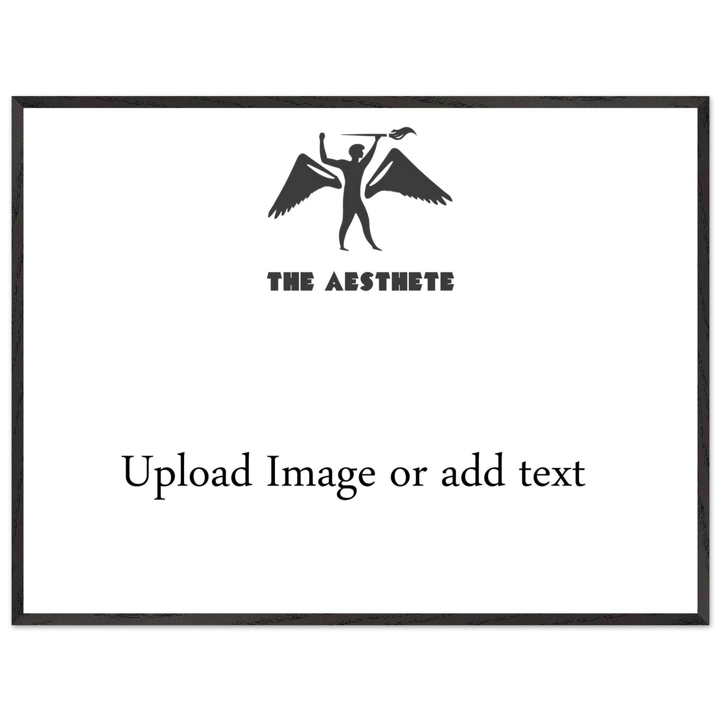 Premium Wooden Framed Poster With Fine Art Paper - The Aesthete