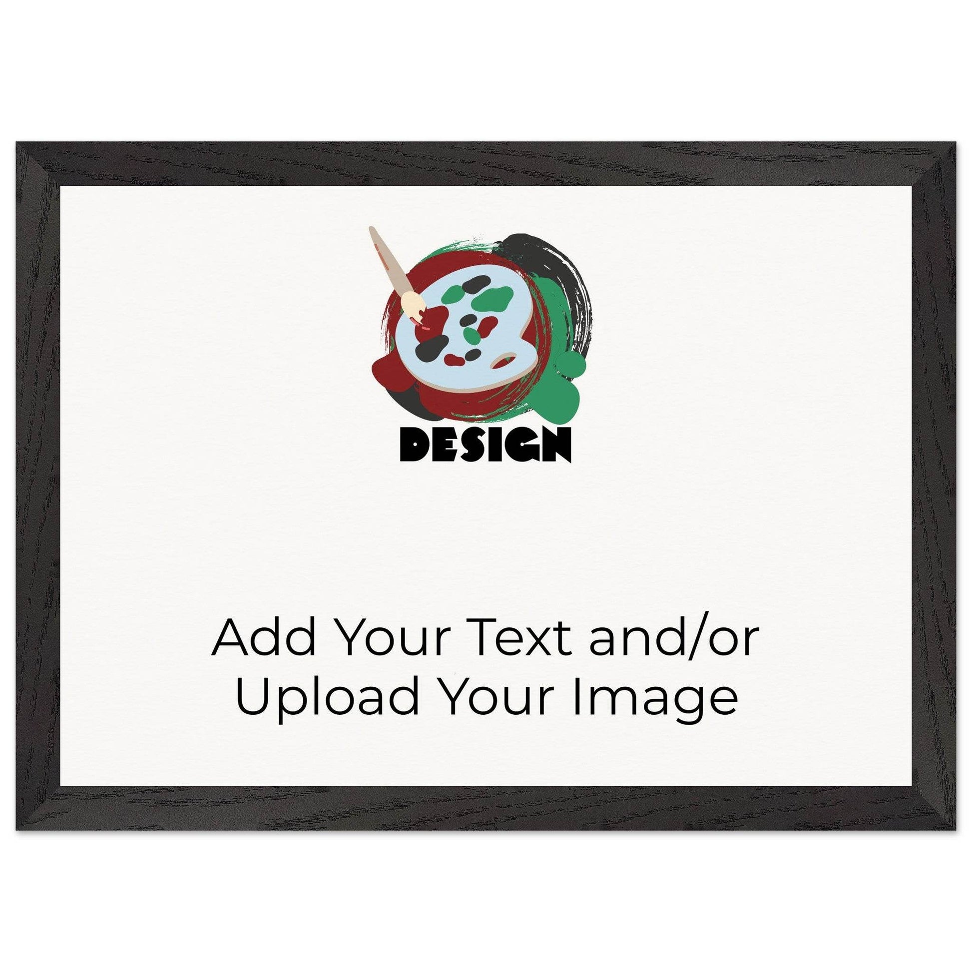 Personalised Premium Wooden Framed Poster With Museum-Quality Matte Paper - The Aesthete