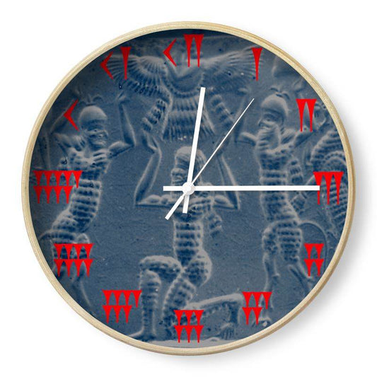 The Babylonian Ritual Wall Clock - The Aesthete