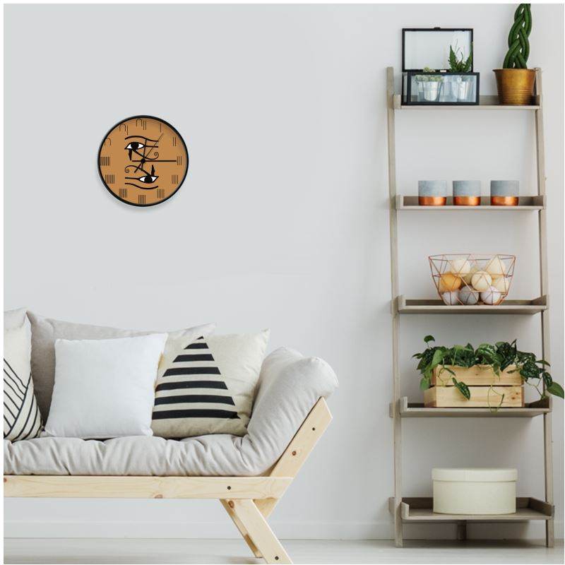 “An Eye For An Eye” Egyptian Wall Clock - The Aesthete
