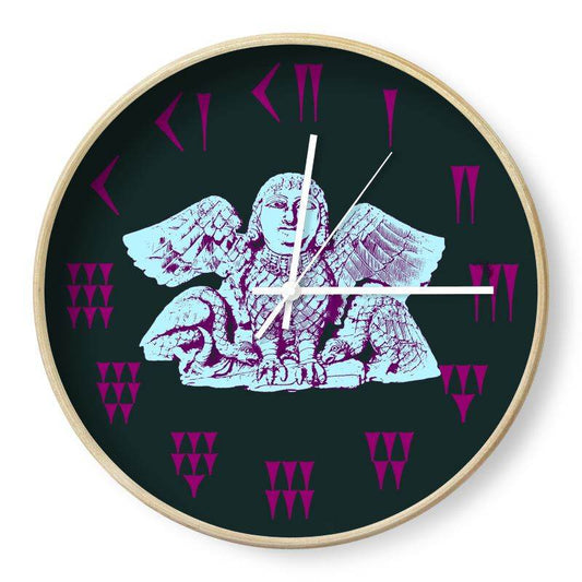 ‘The Stolen Harpy’ - Sumerian Art Clock - The Aesthete