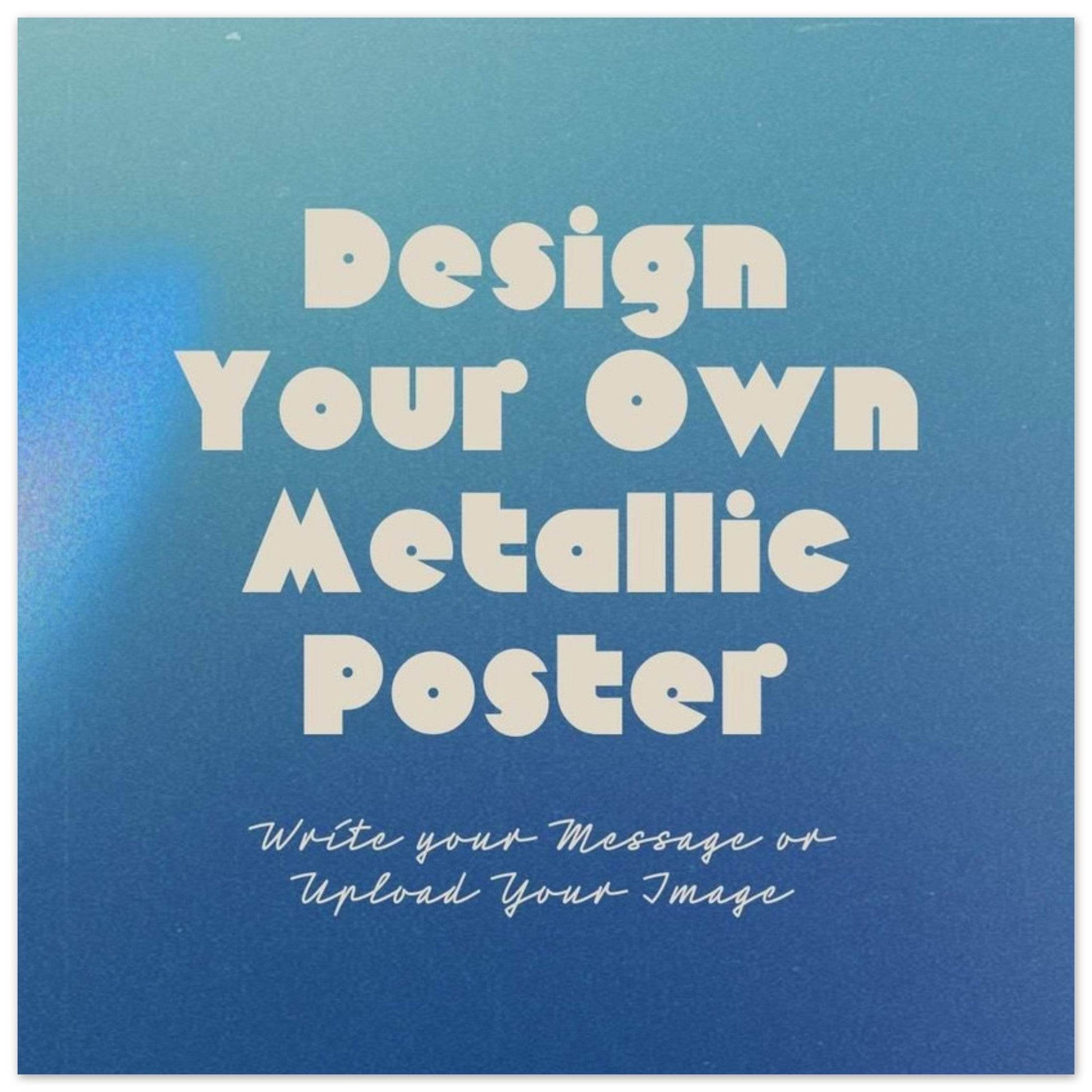 Custom-Made Metal Poster (Aluminum Print) - The Aesthete
