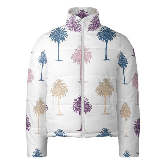 Limited Edition Palm Tree Puffer Jacket - The Aesthete
