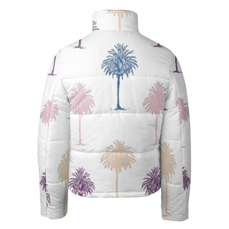 Limited Edition Palm Tree Puffer Jacket - The Aesthete