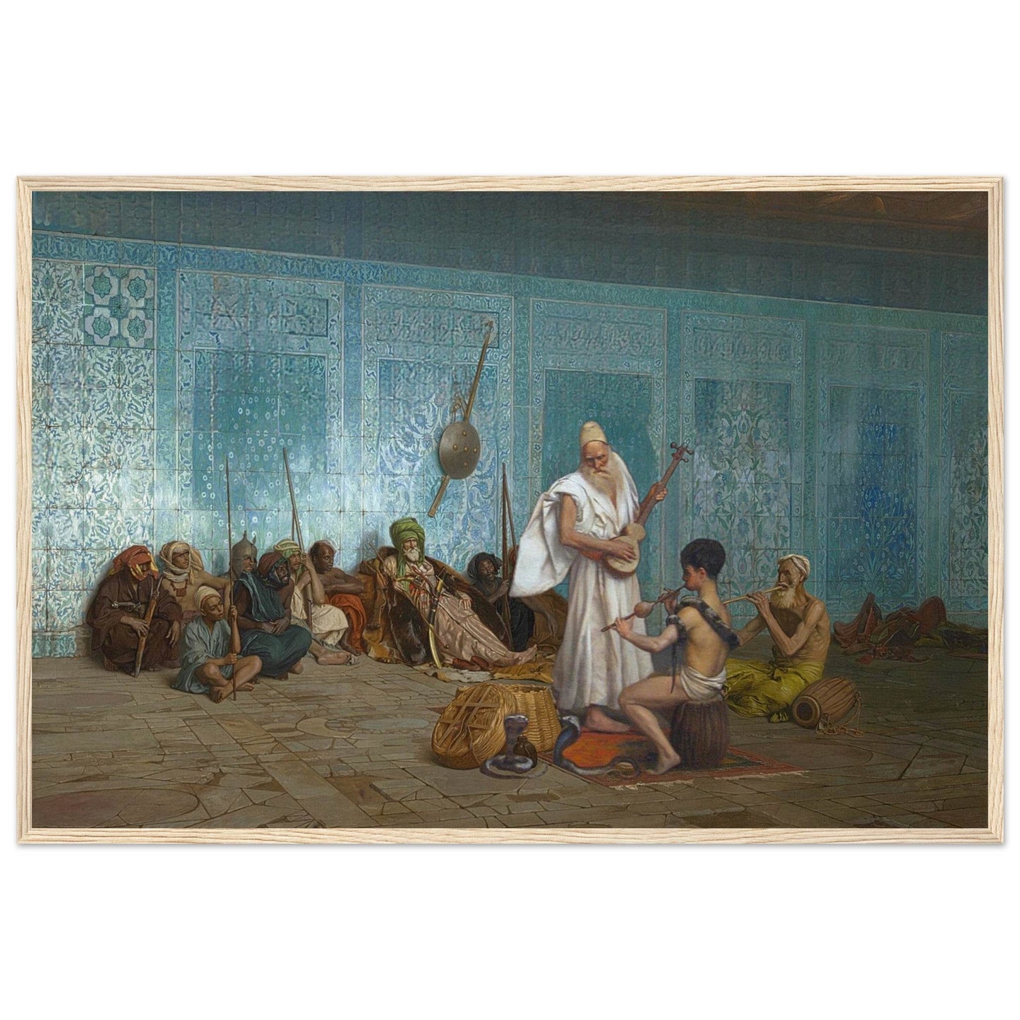 The Snake Charmer (Re-Oriented) Wall art - The Aesthete