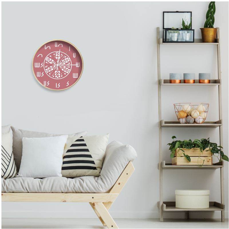 Echoes of Petra: Nabataean Numerals Art Clock - The Aesthete
