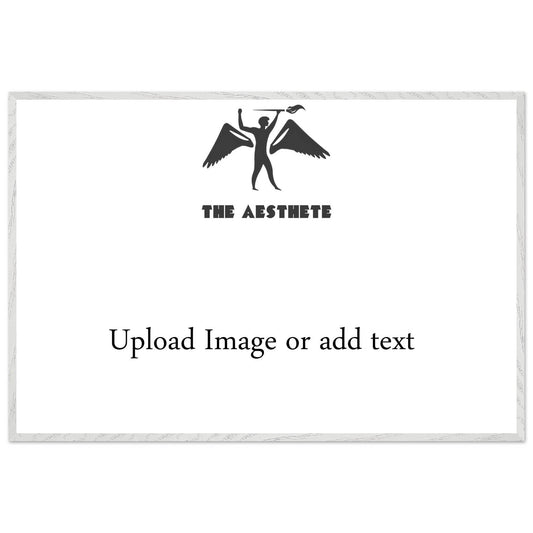 Premium Wooden Framed Poster With Fine Art Paper - The Aesthete
