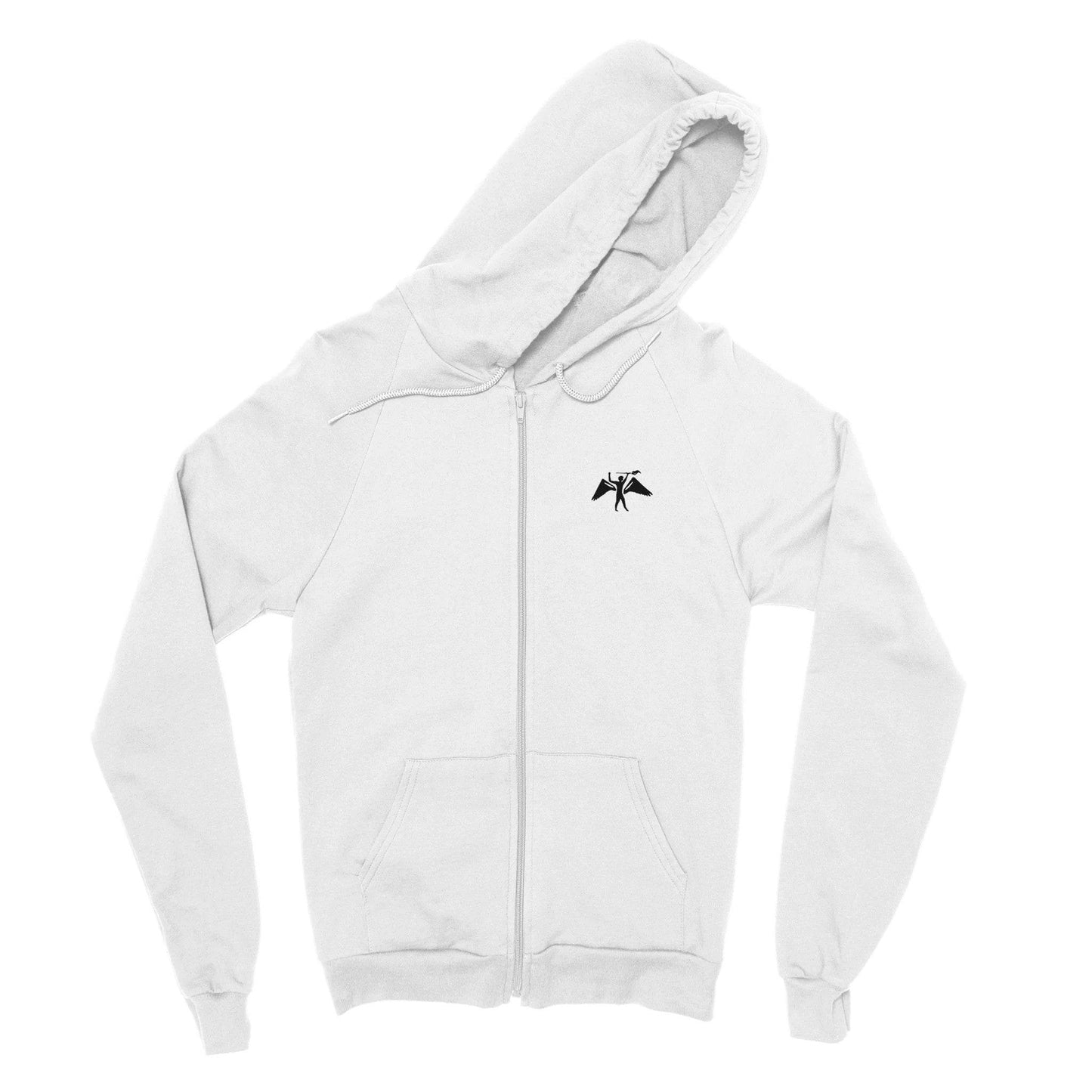 Custom Embroidered Unisex Zip Hoodie - Design Your Own! - The Aesthete