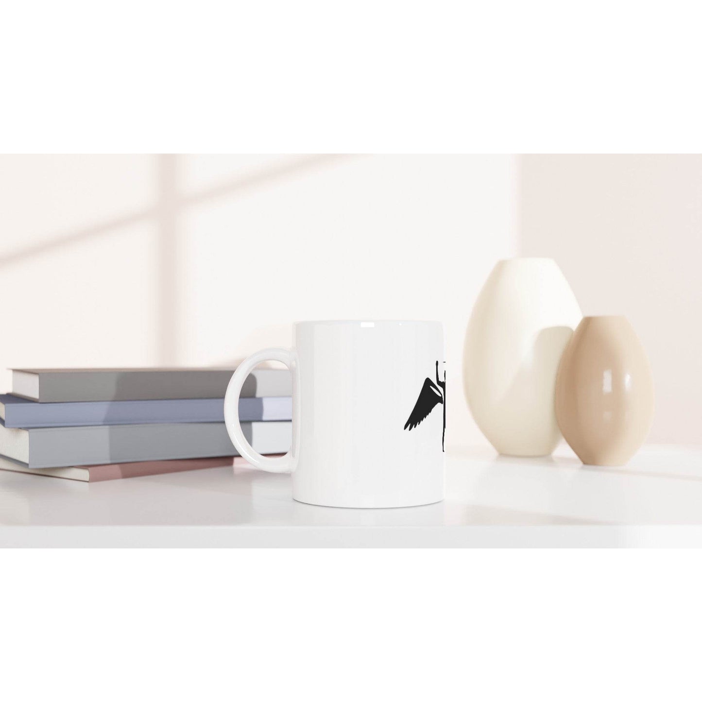 Customizable White Ceramic Mug (11oz) - The Aesthete