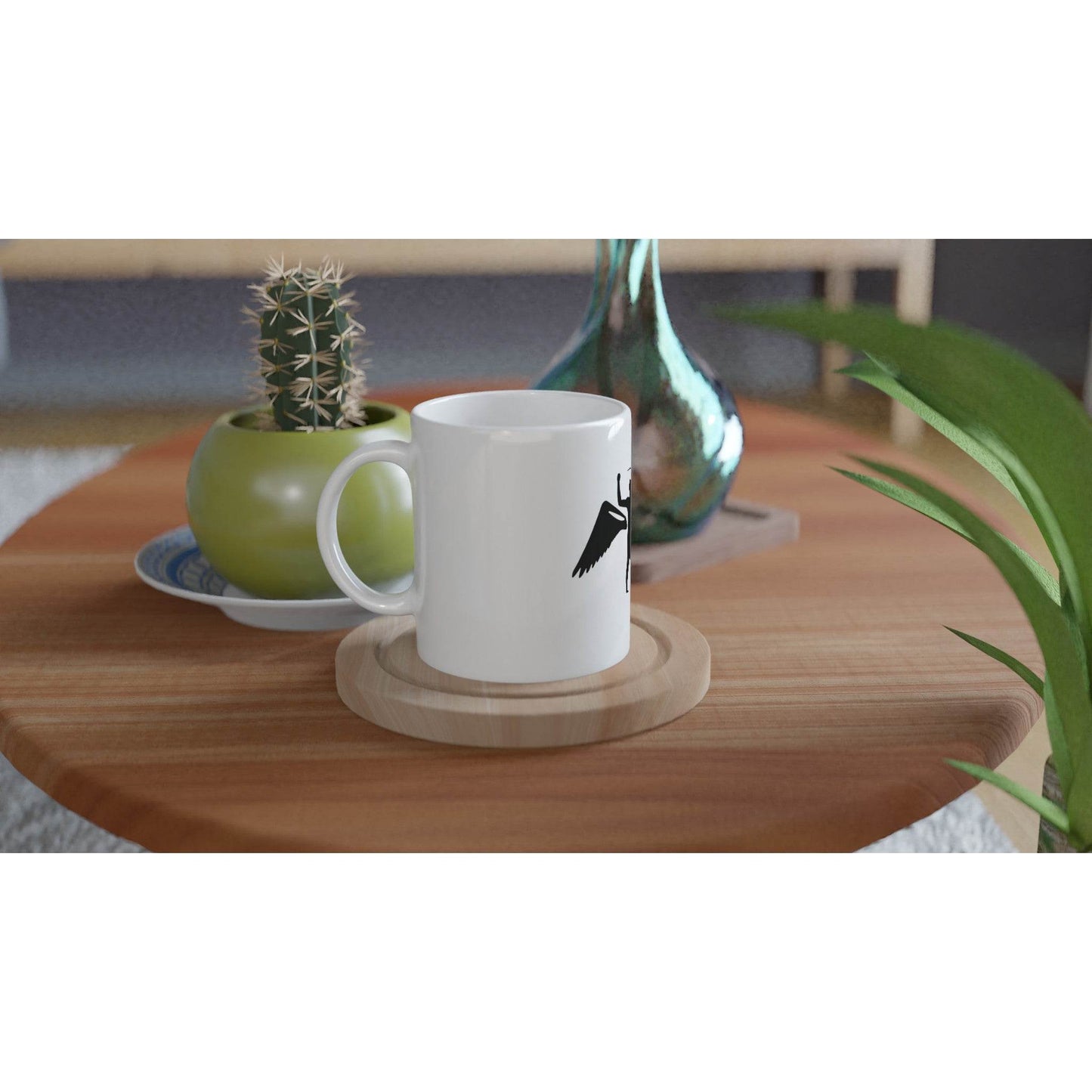 Customizable White Ceramic Mug (11oz) - The Aesthete