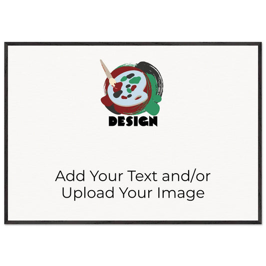 Personalised Premium Wooden Framed Poster With Museum-Quality Matte Paper - The Aesthete