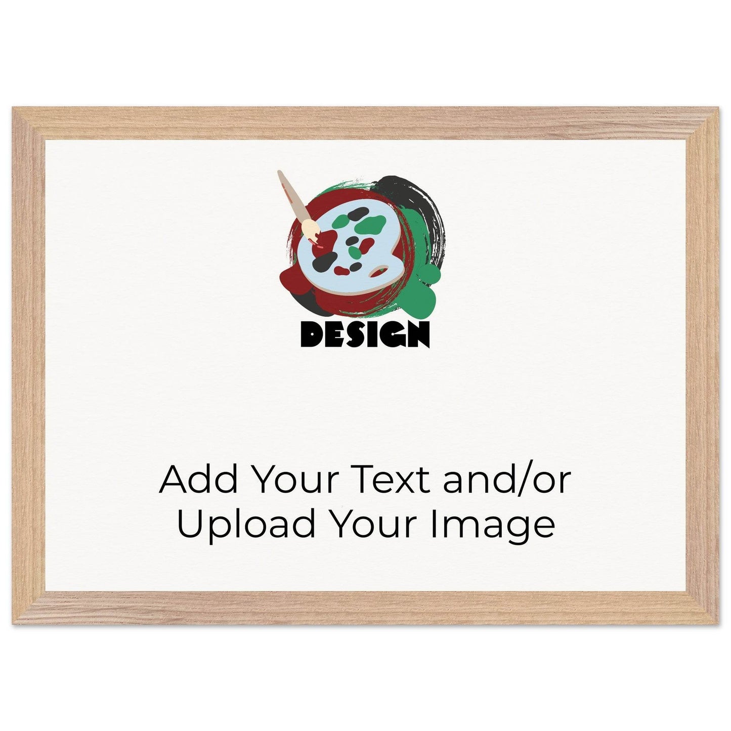 Personalised Premium Wooden Framed Poster With Museum-Quality Matte Paper - The Aesthete