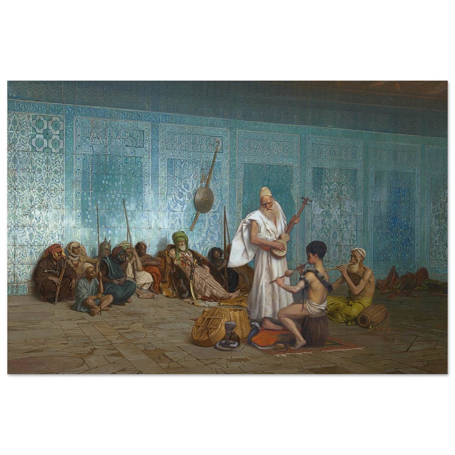 The Snake Charmer (Re-Oriented) Wall art - The Aesthete