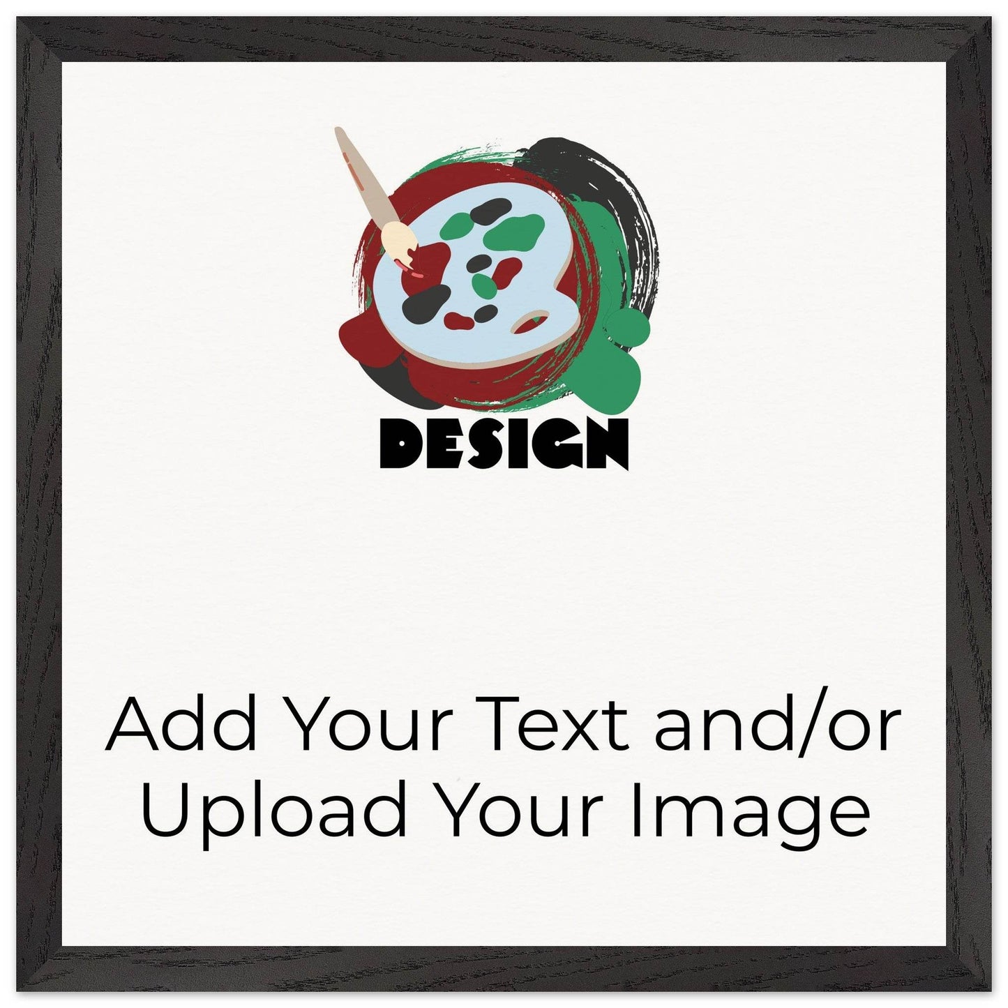 Personalised Premium Wooden Framed Poster With Museum-Quality Matte Paper - The Aesthete