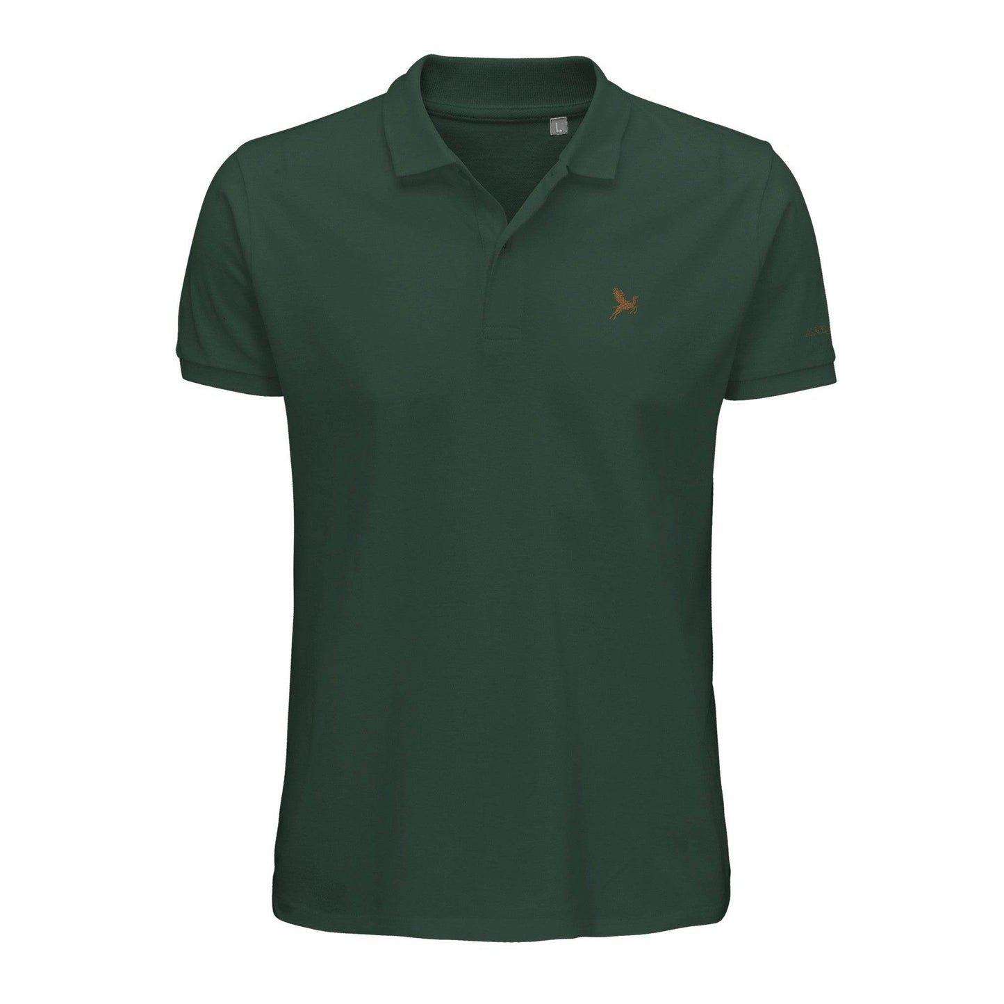 Polo Shirt With Flying Golden Camel Logo - The Aesthete