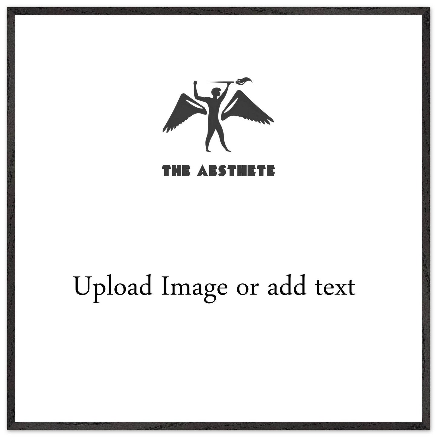 Premium Wooden Framed Poster With Fine Art Paper - The Aesthete
