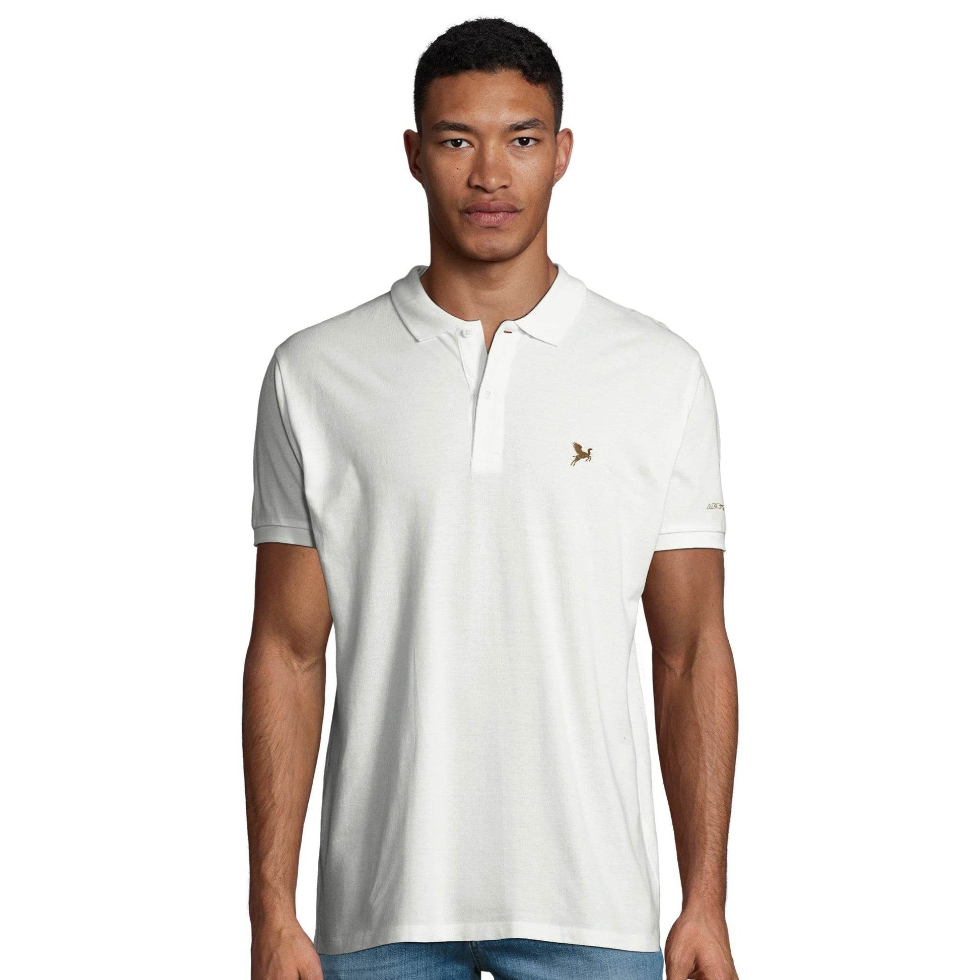 Polo Shirt With Flying Golden Camel Logo - The Aesthete