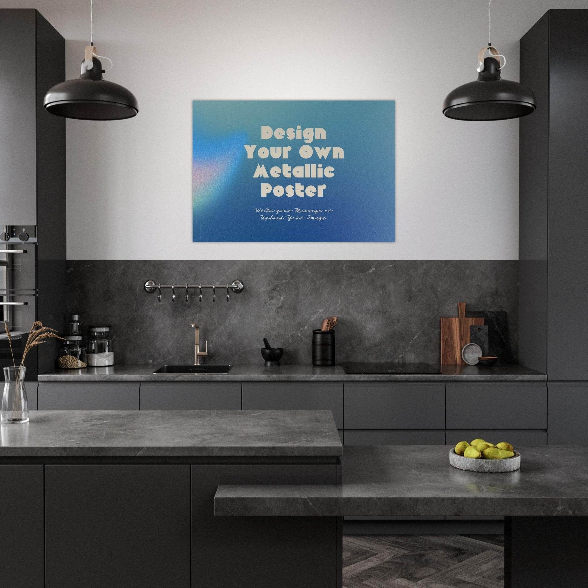 Custom-Made Metal Poster (Aluminum Print) - The Aesthete