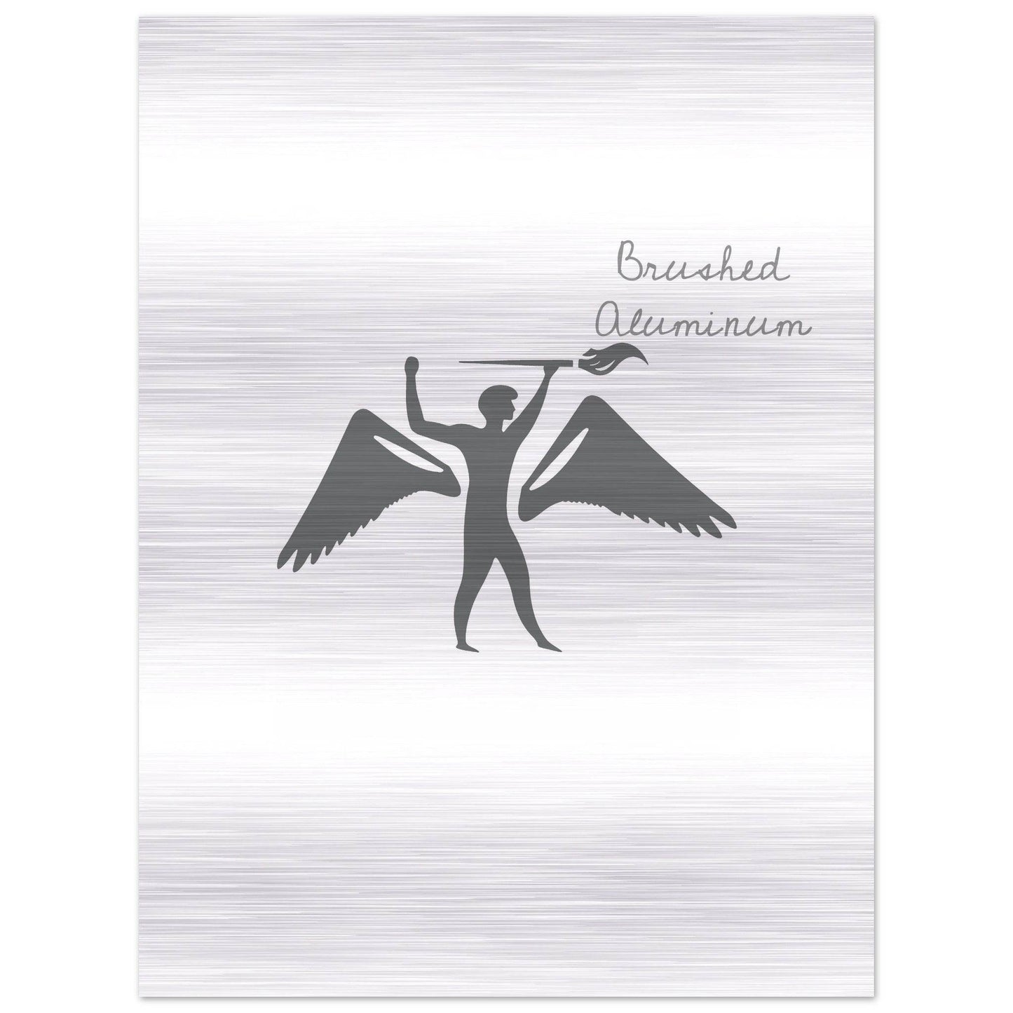 Customizable Brushed Aluminum Print - The Aesthete