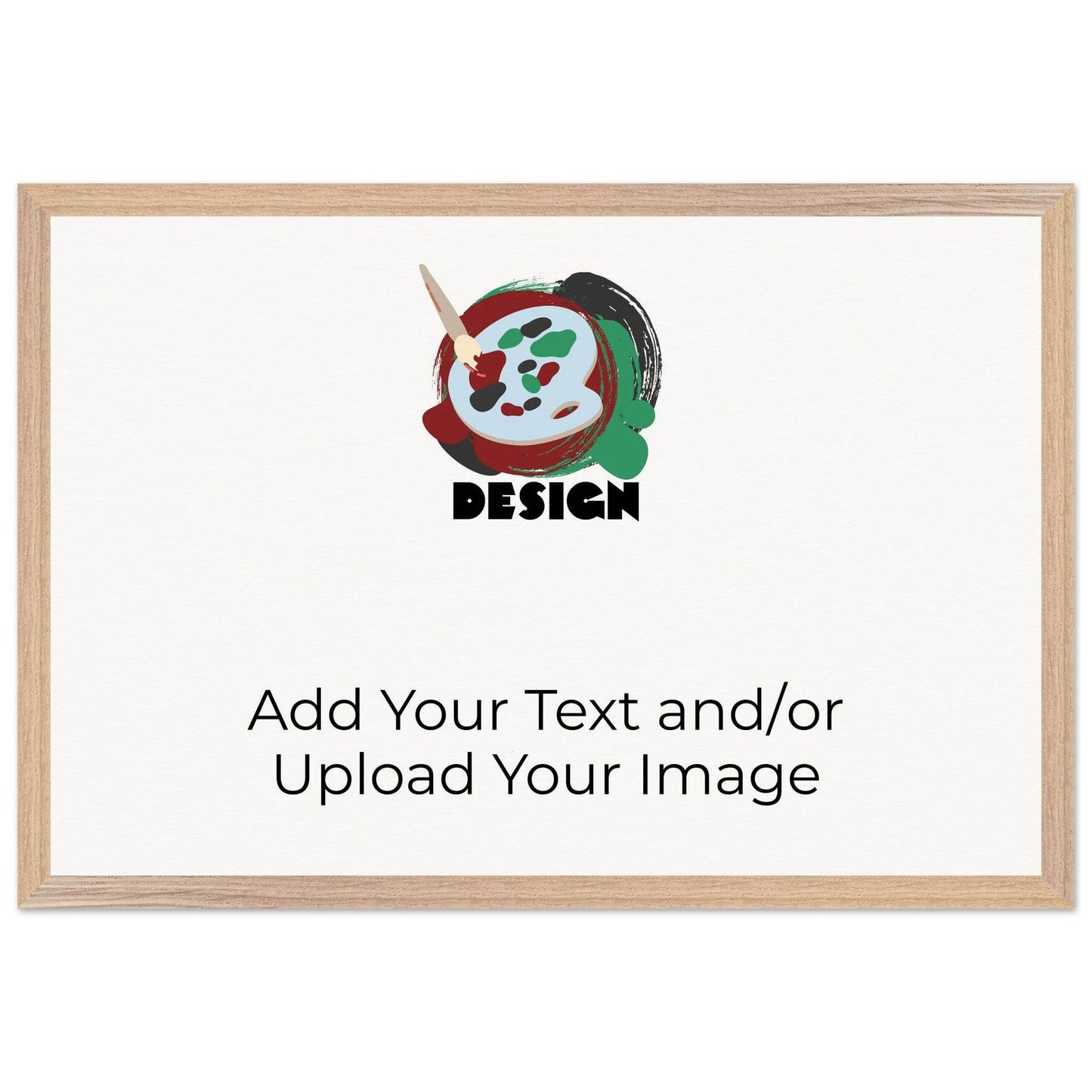 Personalised Premium Wooden Framed Poster With Museum-Quality Matte Paper - The Aesthete