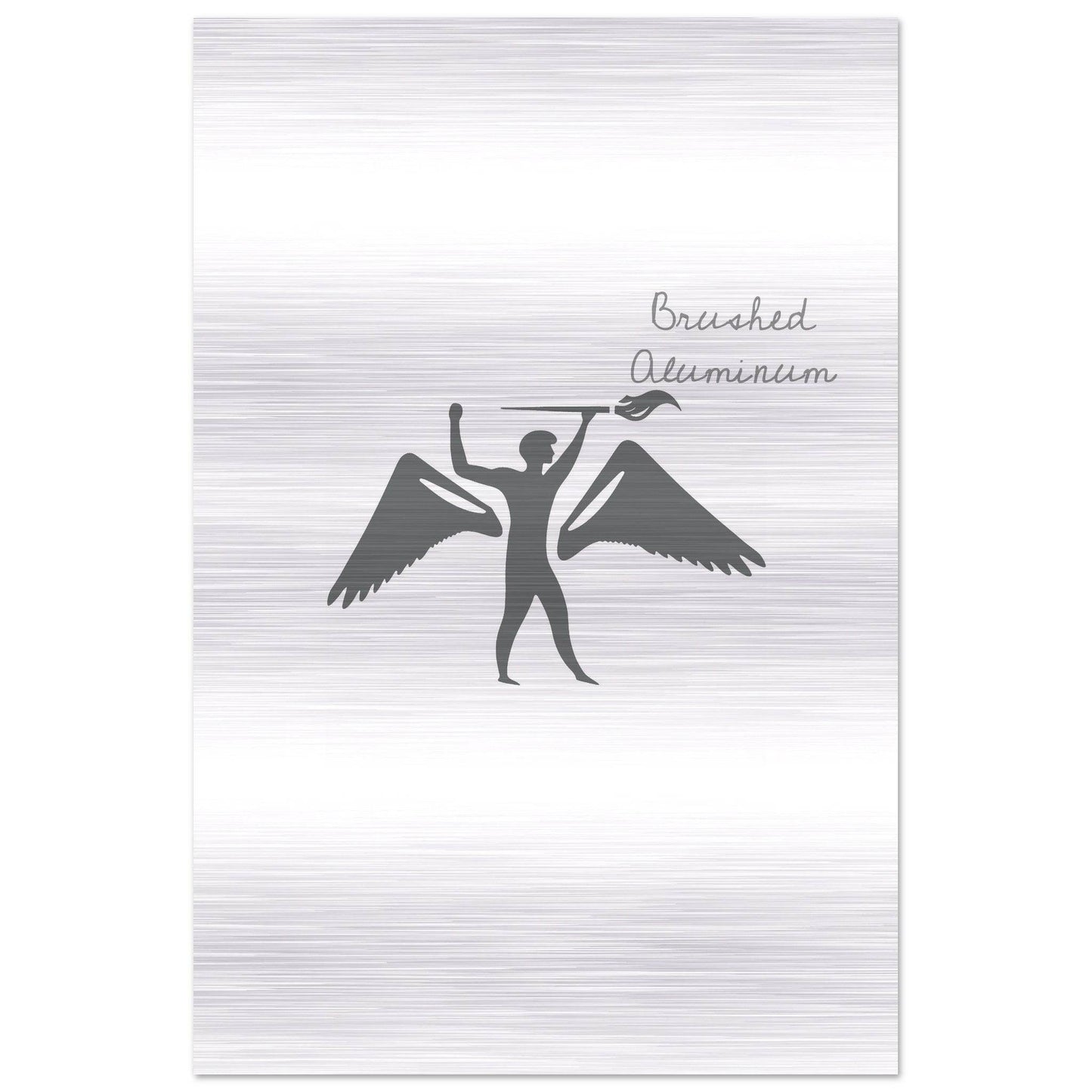Customizable Brushed Aluminum Print - The Aesthete