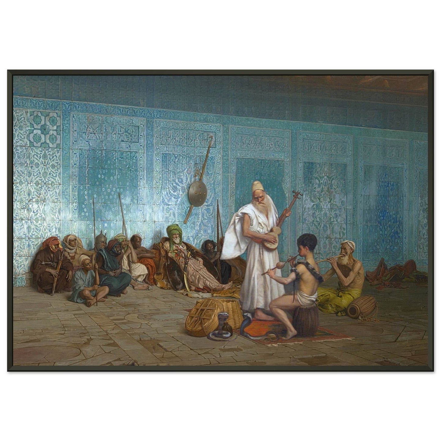 The Snake Charmer (Re-Oriented) Wall art - The Aesthete