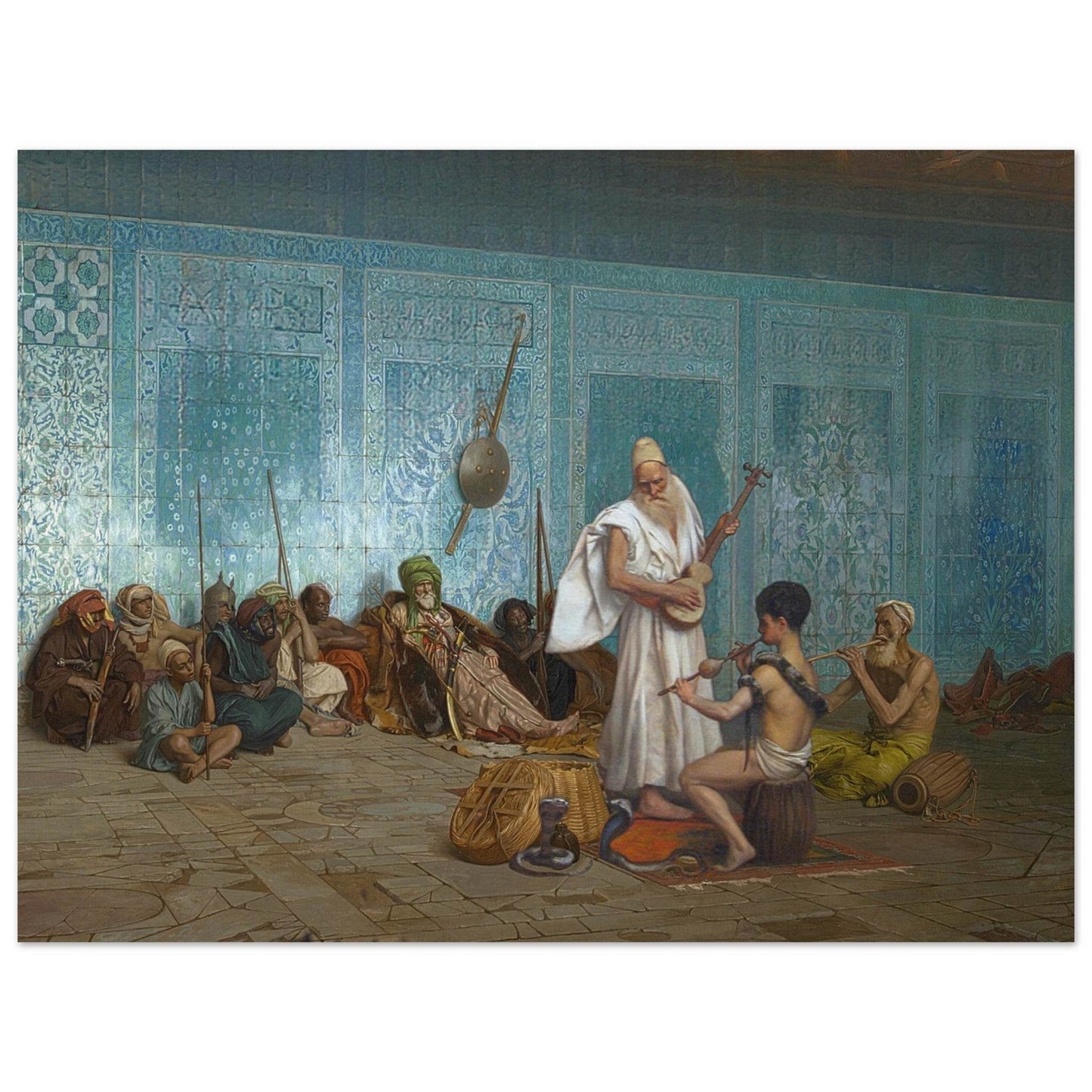 The Snake Charmer (Re-Oriented) Wall art - The Aesthete