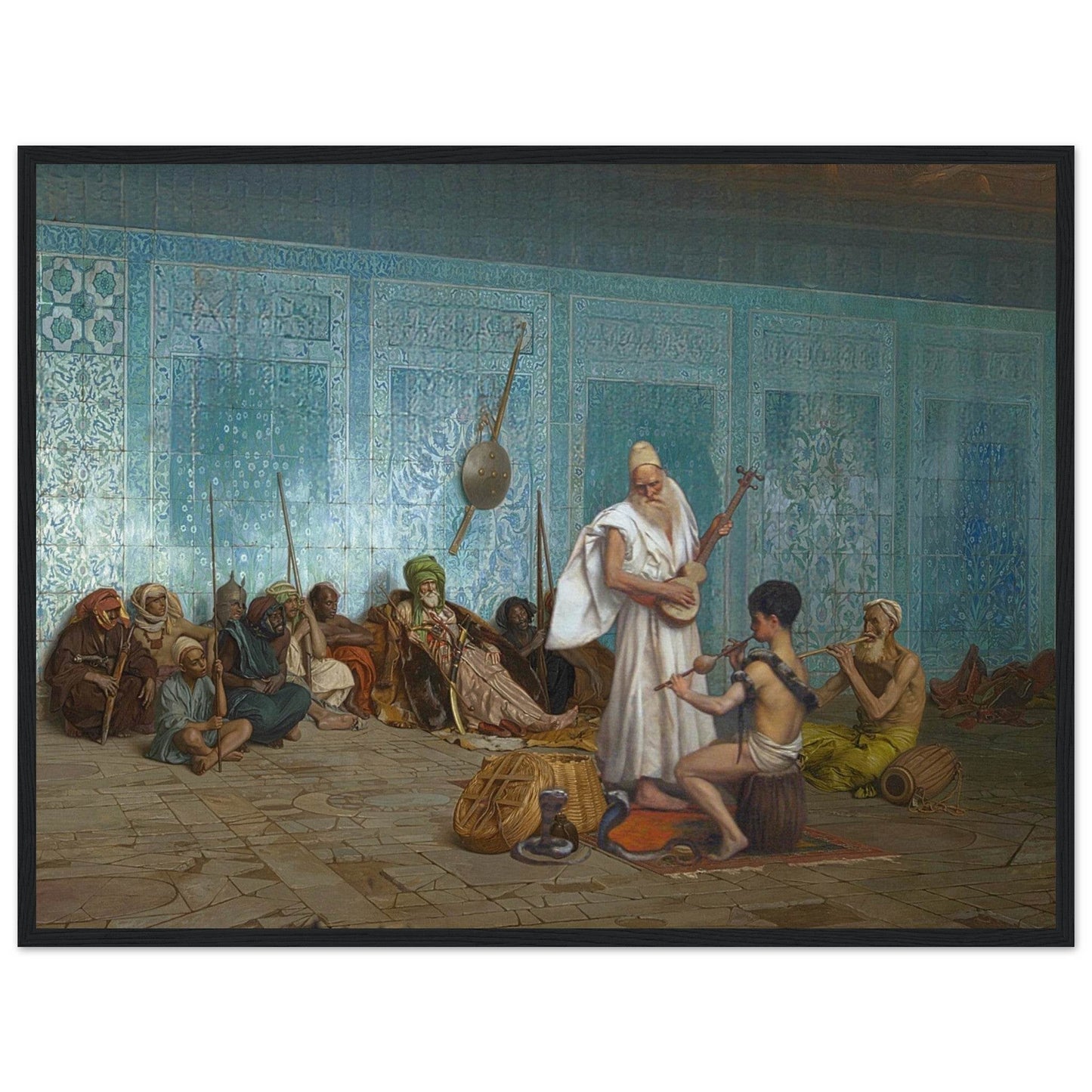 The Snake Charmer (Re-Oriented) Wall art - The Aesthete