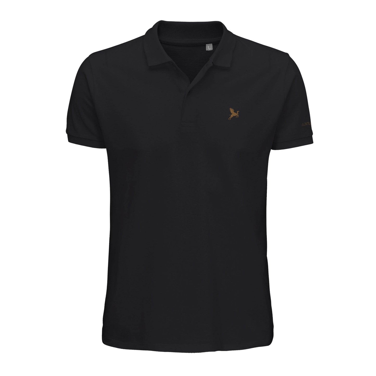 Polo Shirt With Flying Golden Camel Logo - The Aesthete
