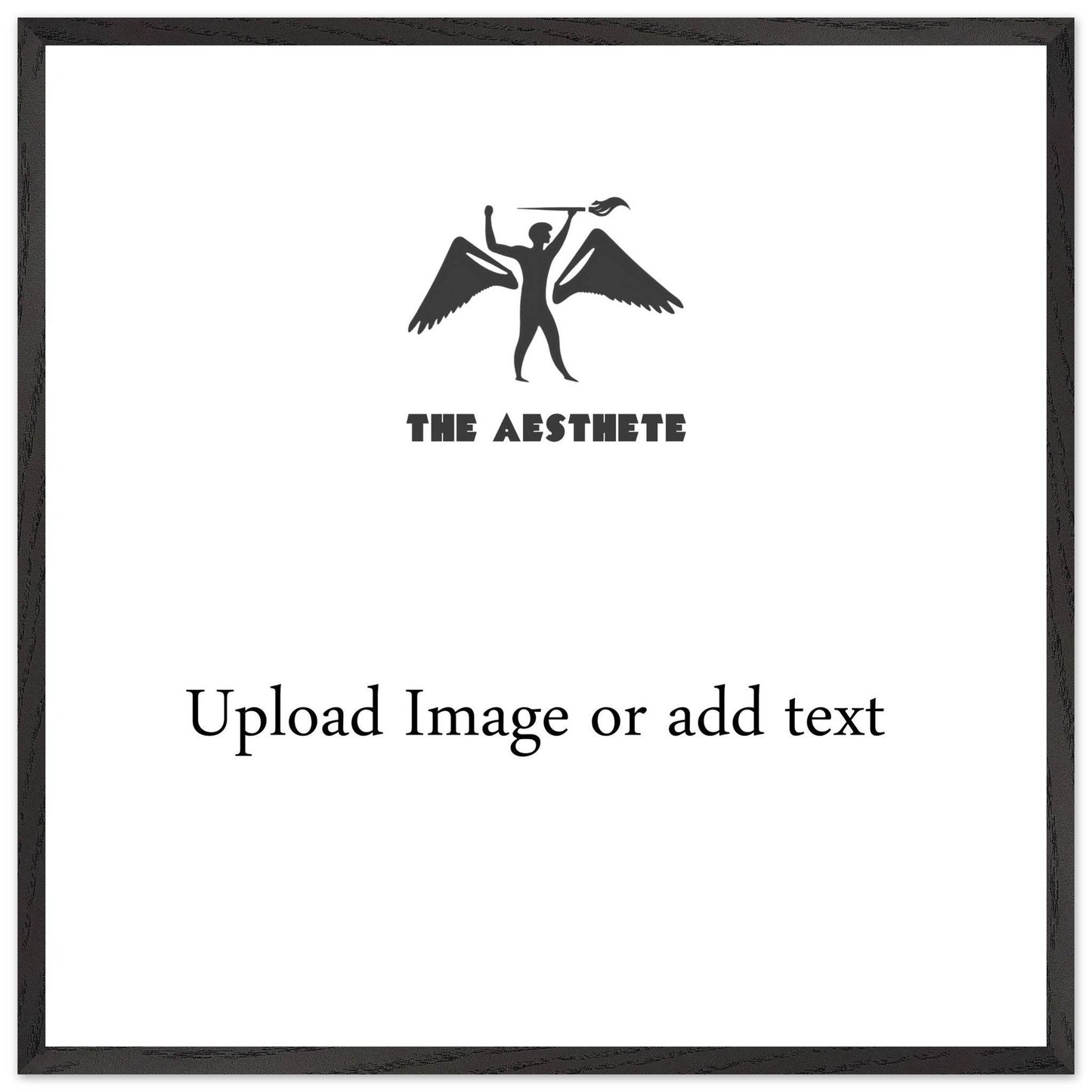 Premium Wooden Framed Poster With Fine Art Paper - The Aesthete