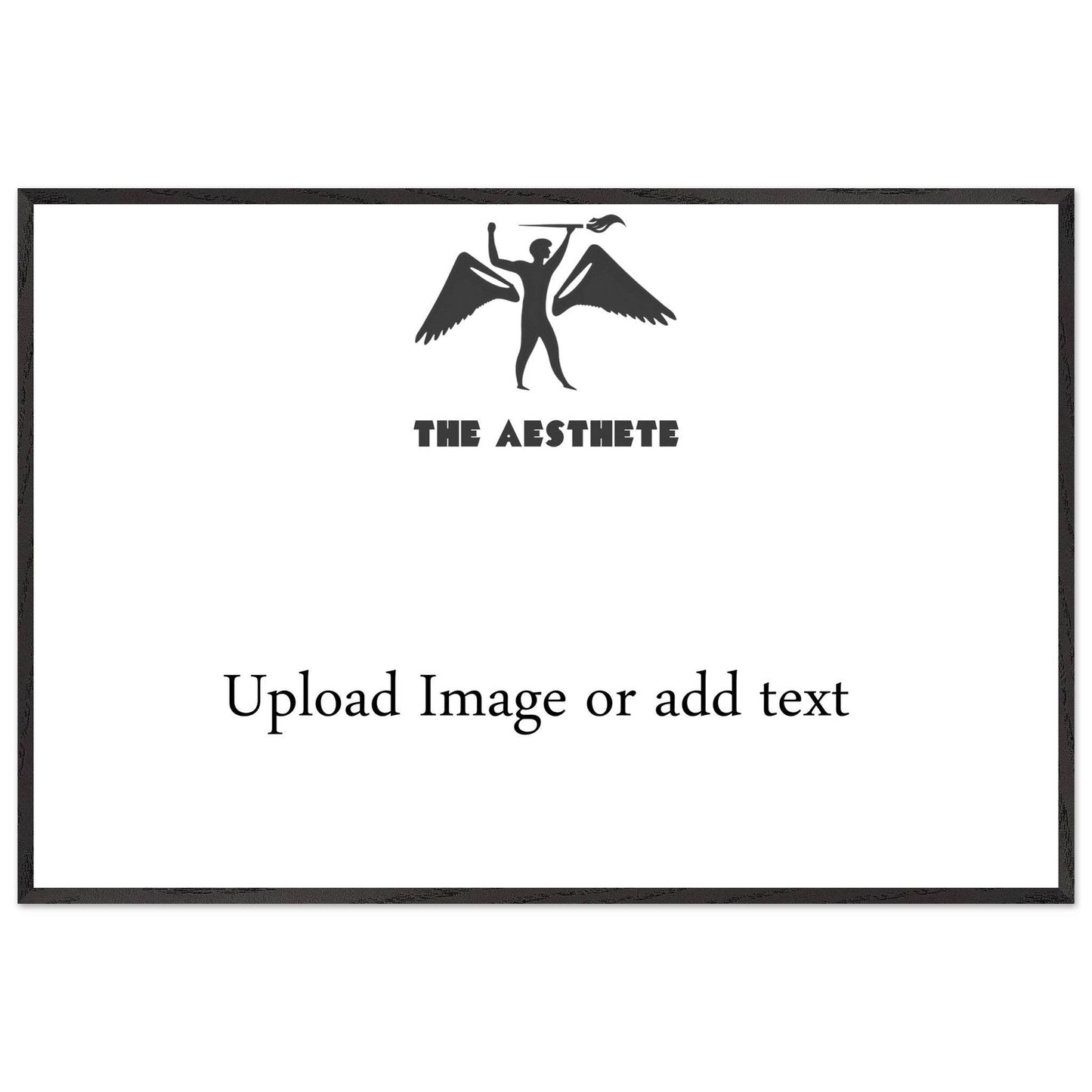 Premium Wooden Framed Poster With Fine Art Paper - The Aesthete