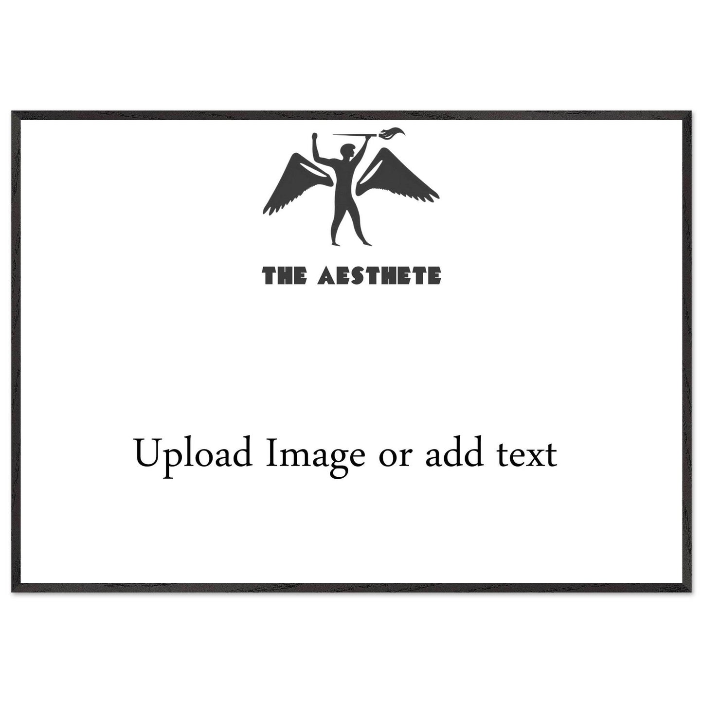 Premium Wooden Framed Poster With Fine Art Paper - The Aesthete