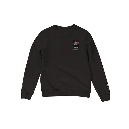 Organic Unisex Crewneck Sweatshirt - Embroidered with Your Personal Touch - The Aesthete