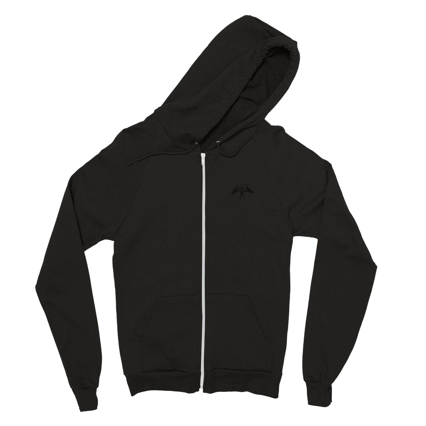 Custom Embroidered Unisex Zip Hoodie - Design Your Own! - The Aesthete