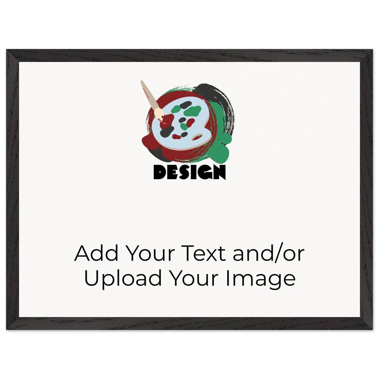 Personalised Premium Wooden Framed Poster With Museum-Quality Matte Paper - The Aesthete