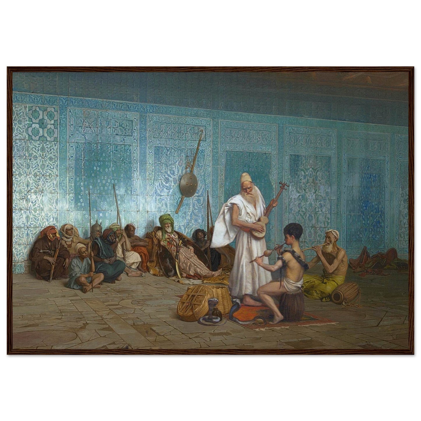 The Snake Charmer (Re-Oriented) Wall art - The Aesthete