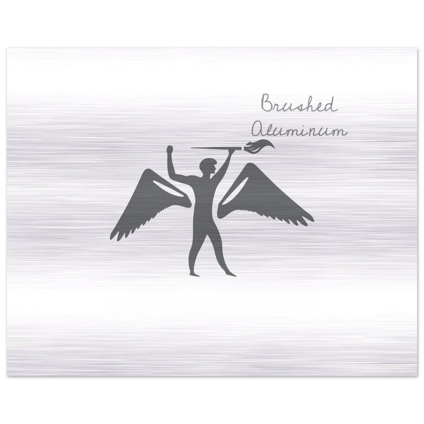 Customizable Brushed Aluminum Print - The Aesthete