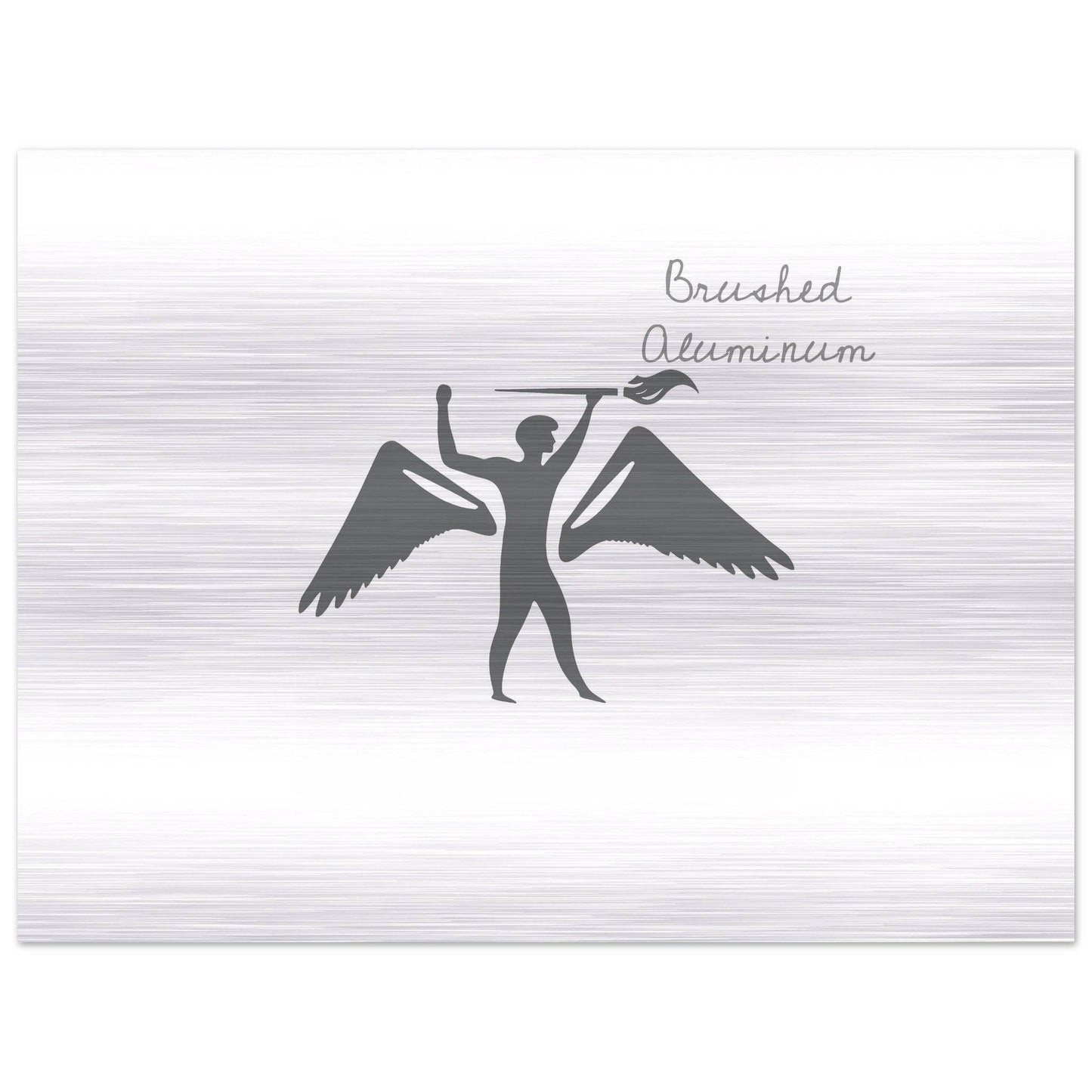 Customizable Brushed Aluminum Print - The Aesthete