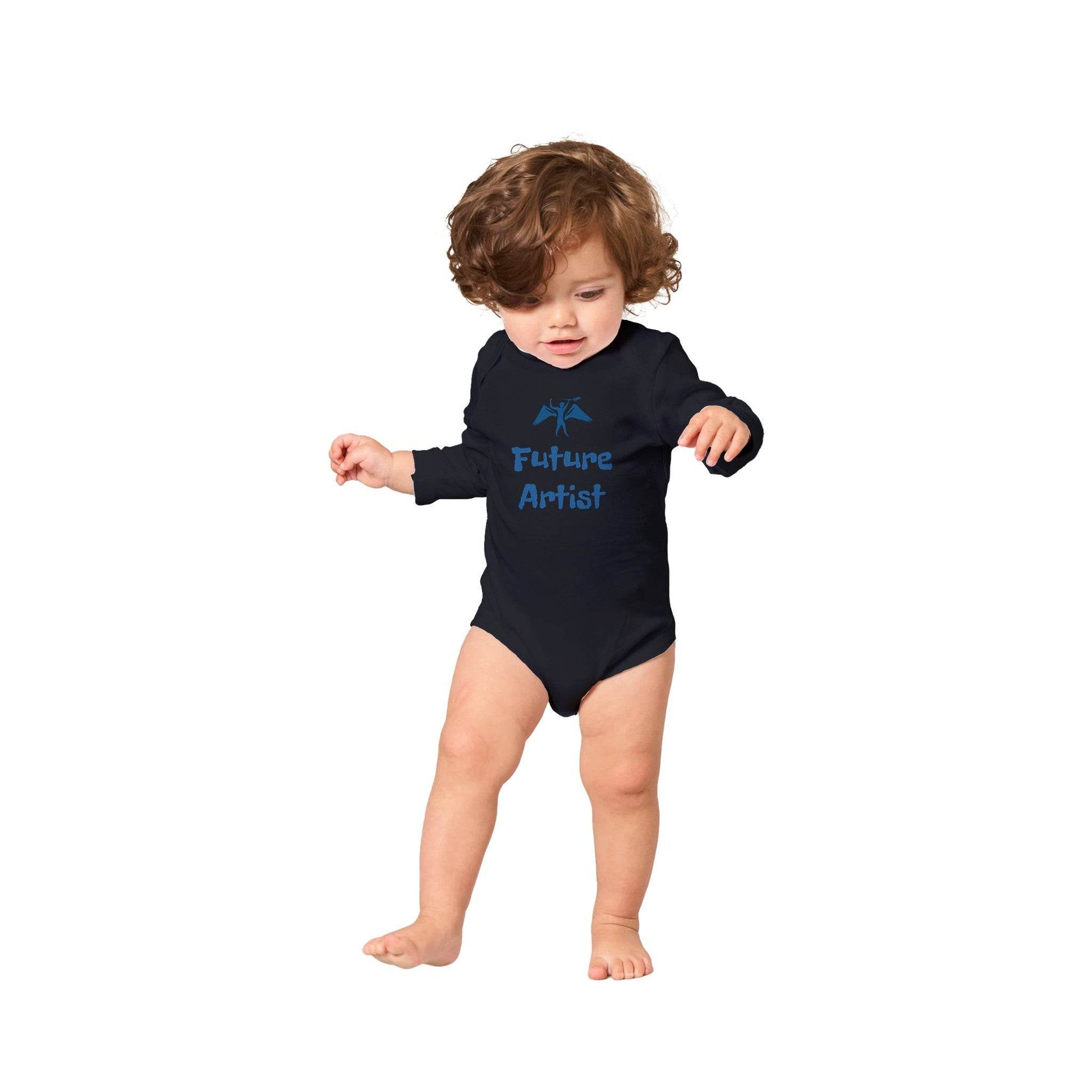 Classic Baby Long Sleeve Bodysuit - The Aesthete