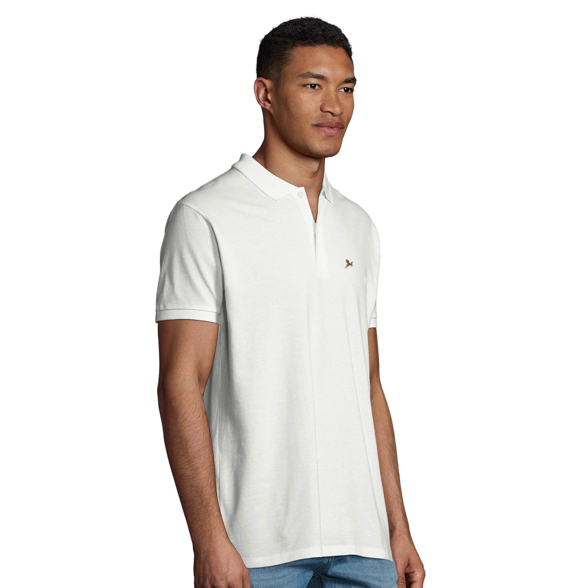 Polo Shirt With Flying Golden Camel Logo - The Aesthete