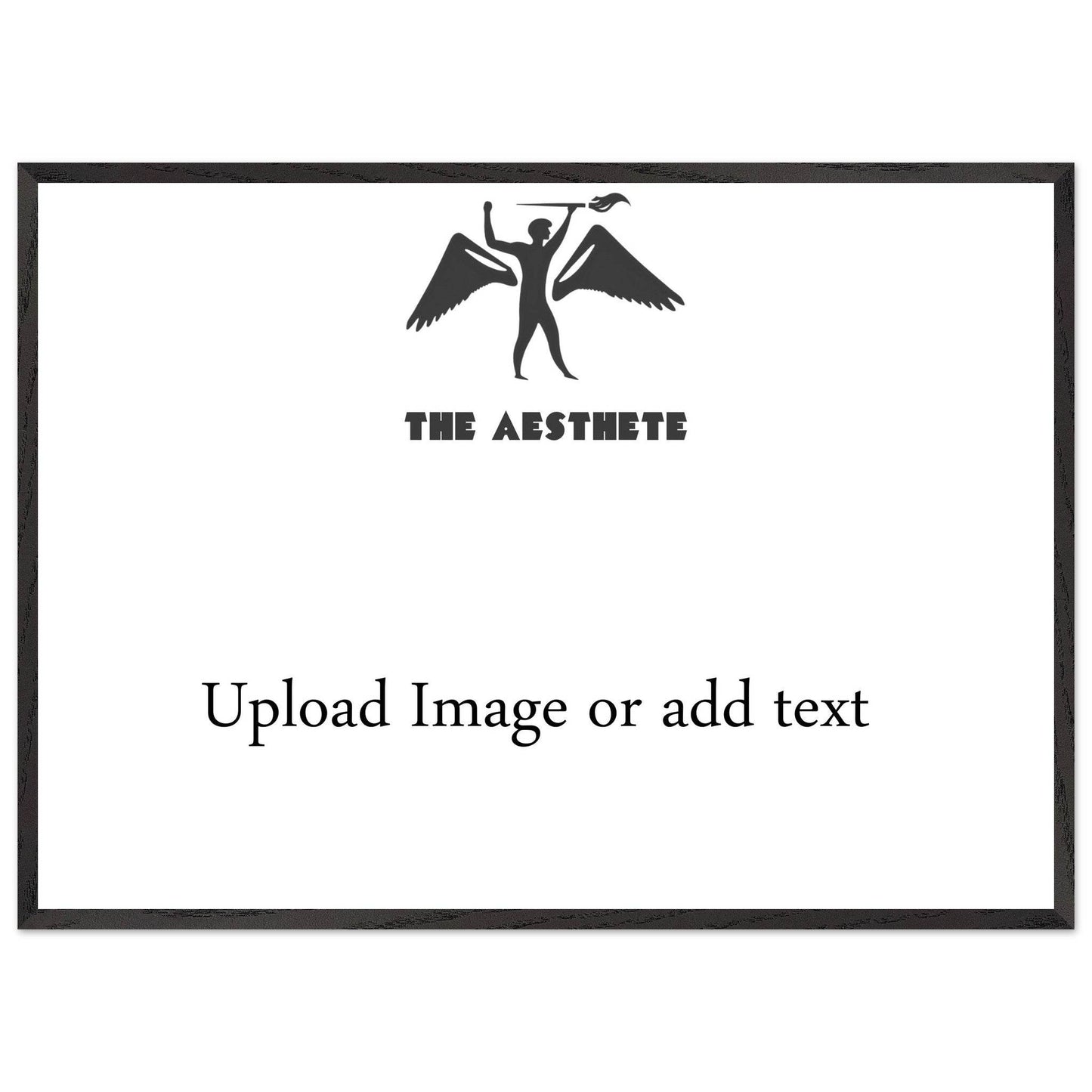 Premium Wooden Framed Poster With Fine Art Paper - The Aesthete