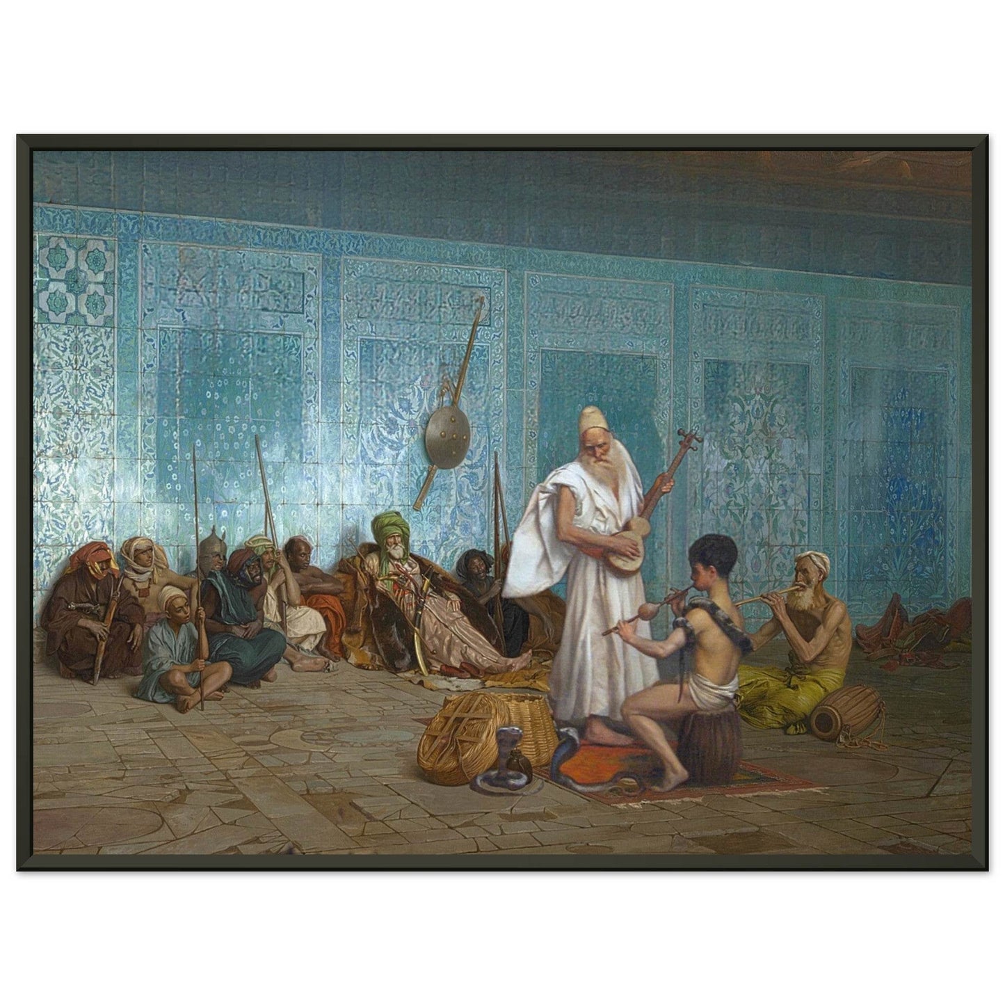 The Snake Charmer (Re-Oriented) Wall art - The Aesthete