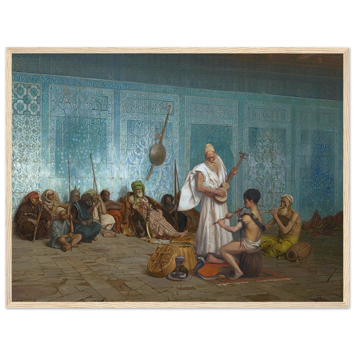 The Snake Charmer (Re-Oriented) Wall art - The Aesthete