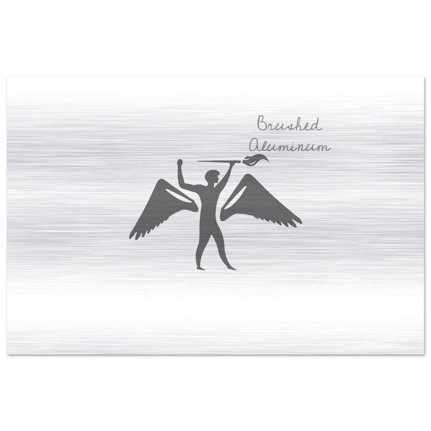 Customizable Brushed Aluminum Print - The Aesthete